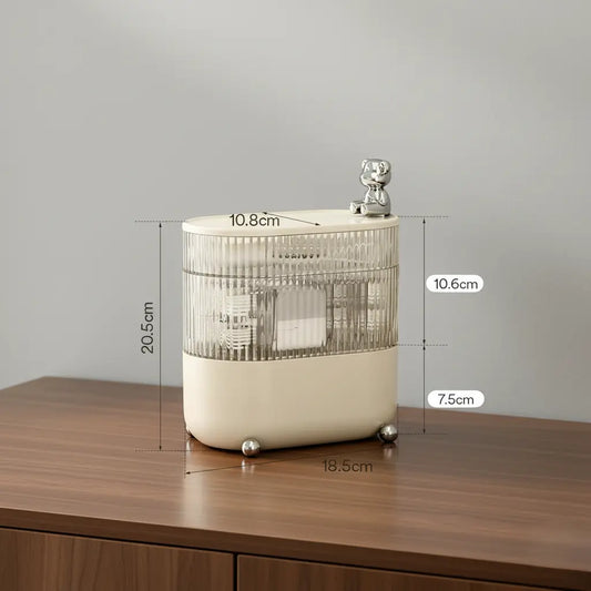 The Saundryam 'Clarity' 360° Rotating Organizer