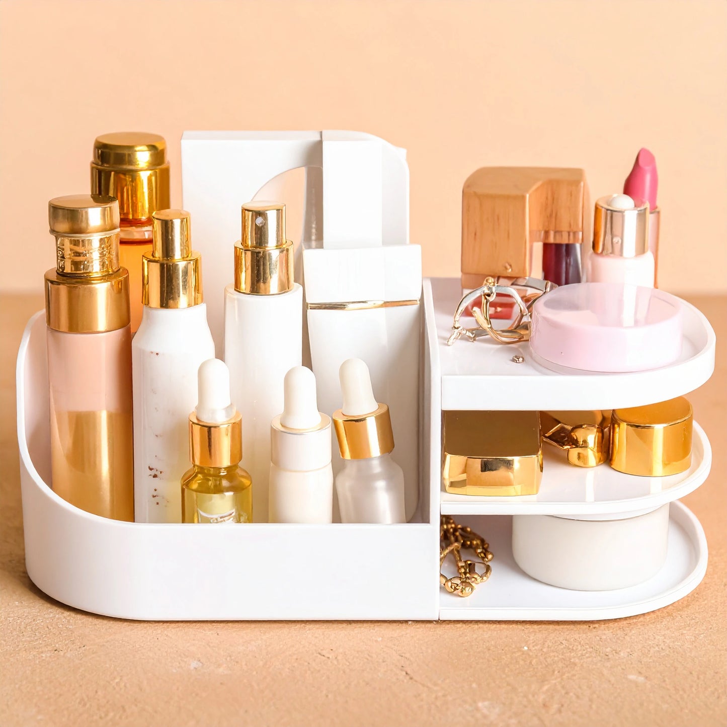The Saundryam 'Essential' Multi-Level Vanity Organizer