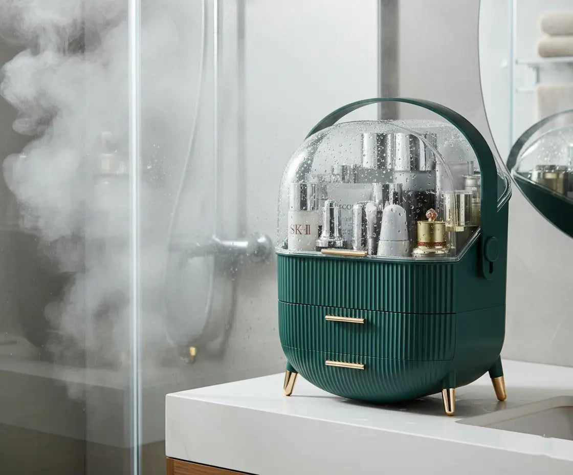 The Saundryam ‘Aura’ Dust-Proof Vanity Organizer