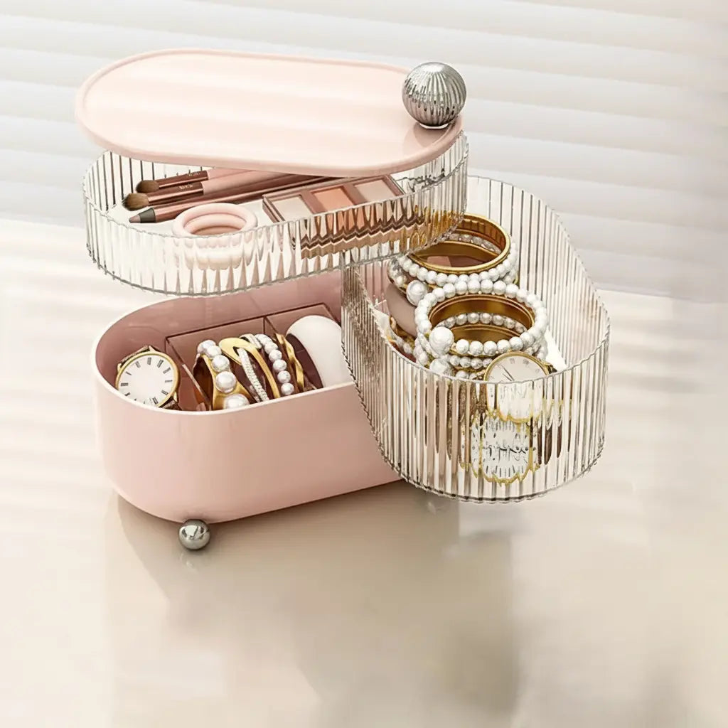 The Saundryam 'Clarity' 360° Rotating Organizer